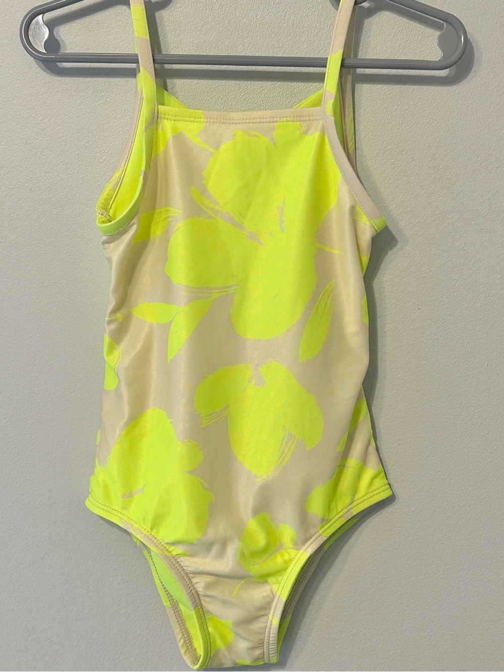 GAP Baby Yellow Floral Swimsuit